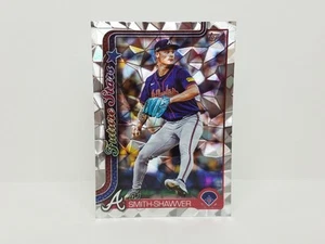 2025 Topps #674 AJ Smith-Shawver, Braves - Diamante Foil Parallel Insert - Bild 1 von 2