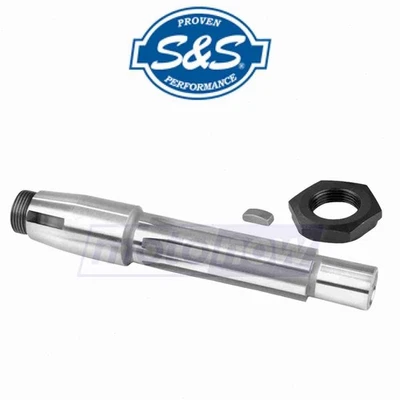 S&S Cycle Splined Pinion Shaft Assembly for 1939-1952 Harley Davidson EL - xc - Image 1 of 4