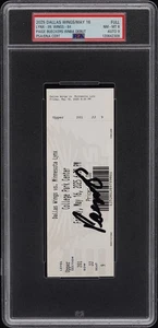 Paige Bueckers Signed WNBA DEBUT Full Ticket Stub 5/16/2025 PSA 8 Auto Grade 9 - Picture 1 of 3