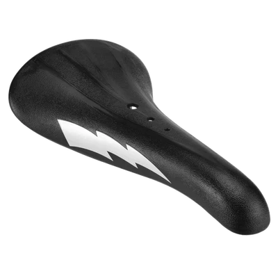 Asiento estilo bicicleta BMX de la vieja escuela SE Racing Blitz con Lightning Bolt - NEGRO Foto 1 de 2