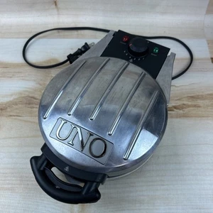 VILLAWARE UNO Reversible BELGIAN Heart WAFFLE Maker Iron TESTED Work - Imagen 1 de 9