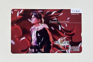 Final Fantasy VIII Squall Tetsuya Nomura Limited Telephone Card Serial No. 1184 - Picture 1 of 8