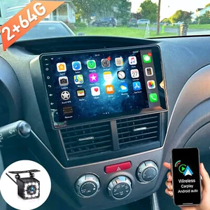 For Subaru Forester 2008-2012 Android 13 Apple CarPlay Car Stereo Radio GPS FM - Picture 1 of 14