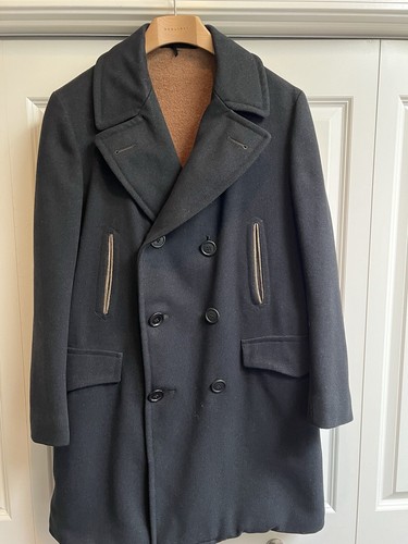 Pavone pesante vintage taglia 52 personalizzato DB Maison Margiela Rick Owens 