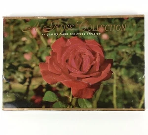 Vintage Book Co International A ROSE COLLECTION 20 Blank Greeting Cards NOS - Picture 1 of 7