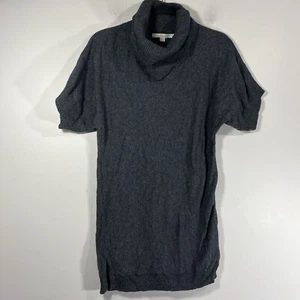 Boden Gray Cowl Neck Short Sleeve Cashmere Angora Blend Long Sweater Women's 2 - Picture 1 of 6