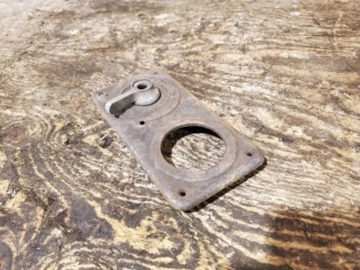 1919 - 1925 Ford Model T Dash Plate With Switch  - Image 1 of 4