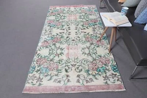 Tappeti a trama piatta, tappeti orientali, tappeto 3,8 x 7,4 piedi, tappeti turchi, tappeti vintage - Foto 1 di 10