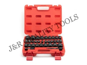 VCT 1/2-Inch Drive Shallow Impact Socket Set with Extension Bars, 32-Piece - Picture 1 of 1