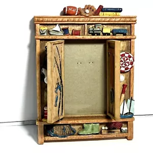 School Toys Games Locker 3D Picture Frame - Picture 1 of 8