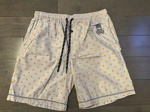 Psycho Bunny Pajama Shorts Cotton Bunny Logo Size Large - Picture 1 of 12