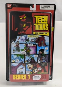 Bandai Teen Titans Comic Book Heroes Series 1 Page 2 Exclusive 1.5" Figure Pack - Picture 1 of 2