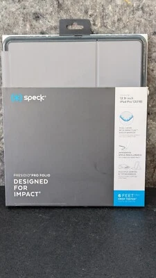 NEW Speck 2018 Presidio GRAY Pro Folio Case For 12.9" Apple iPad Pro 5th/4th/3rd - Image 1 of 4