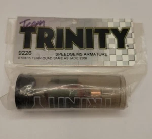Armadura de motor Team Trinity Speedgems 15x4 jade 15 curvas cuádruple vintage RC 9226 - Imagen 1 de 1