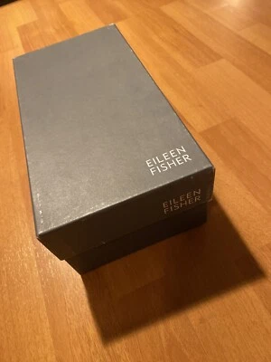 Женские черные летние туфли-слипоны Eileen Fisher на плоской подошве 5,5 M новые в коробке - Изображение 1 из 4