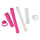 6Pcs ABS Bags Keychains Solid color Tote Bag Sunglasses Holder for Bogg Bags