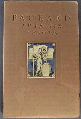 Packard Twin-Six 1917 folleto 2-25 2-35 touring car limusina excelente original 17 Foto 1 de 4