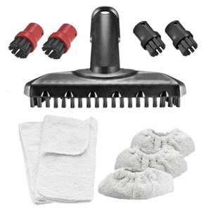 5 Bürstendüse Tuch Kit für KARCHER SC1 Serie Dampfreiniger *nicht EasyFix* - Bild 1 von 11