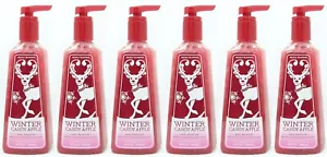 6 Bath & Body Works WINTER CANDY APPLE antibakterielle Tiefenreinigung Handseife - Bild 1 von 1