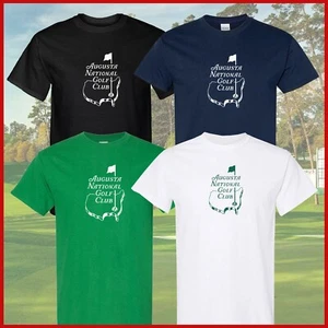 HOT HOT - 2025 Augusta National Golf Club Logo Unisex T-Shirt Reprinted - Picture 1 of 10