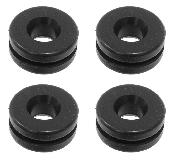 Juego de 4 ojales de cubierta de válvula - cubierta de bobina/motor a cubierta de válvula para BMW Foto 1 de 1