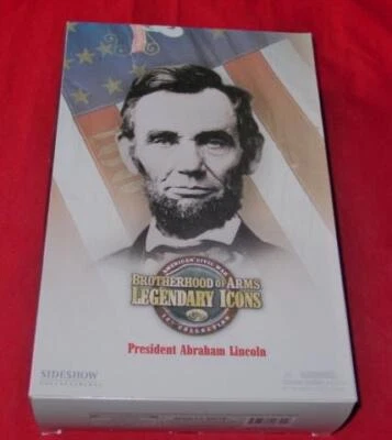 Sideshow : President Abraham Lincoln - 12" Figure Brotherhood of Arms (NEW) ACW - Image 1 of 4
