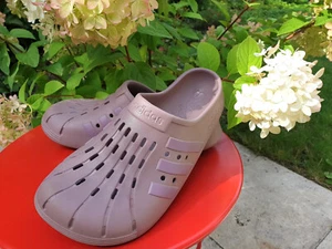 adidas Clog Adilette Garten-/Badelatsche Damen/Kinder Gr. 35/36 Farbe Mauve - Bild 1 von 5