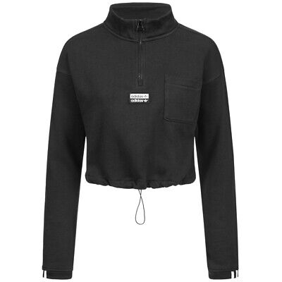 Adidas Originals Cropped Damen Freizeit Mode Oberteil Sweatshirt FM3274 Neu • 37.69€