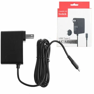 AC Power Adapter Supply Wall & Travel Charger for Nintendo Switch Console Dock - Picture 1 of 1