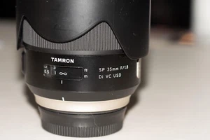 Tamron SP 35mm F/1.8 Di VC USD Nikon Mount Lens #F012 - Picture 1 of 5