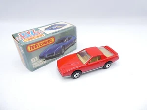 Matchbox Superfast 51 Pontiac Firebird SE come nuovo e imballato - Foto 1 di 9