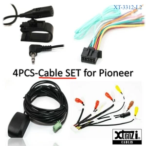 Xtenzi Cable Set GPS MIC RCA Wire Harness for Pioneer DMH-W4660NEX DMH-W4600NEX - Bild 1 von 9