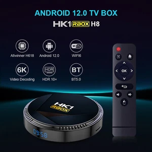HK1 RBOX Smart TV Box Android12.0 6K HDR10+ Mediaplayer Dual WIFI6 BT5.0 J2F0 - Bild 1 von 15
