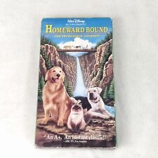 Homeward Bound: The Incredible Journey (VHS, 1993)