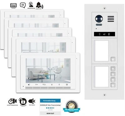 5-7 Familienhaus Sprechanlage Videotürsprechanlage Videosprechanlage Türklingel - Bild 1 von 4