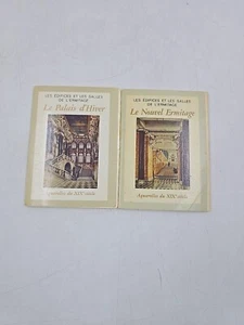 Le Palais d'Hiver Nouvel Ermitage Russia 1975 Vintage Art Postcards 2 Sets of 16 - Picture 1 of 6