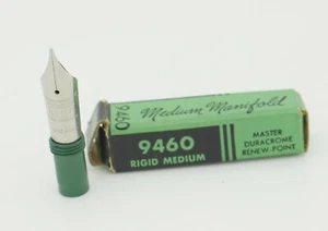 Pennino stilografica Esterbrook 9460 Ridgid Medium - anni '50 - nuovo mai usato con scatola - Foto 1 di 4