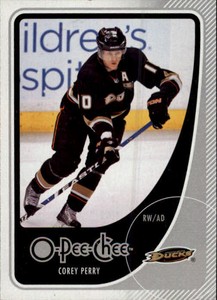 2010-11 O-Pee-Chee Anaheim Ducks Hockey Card #1 Corey Perry