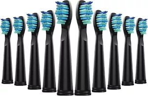 10 Pack Toothbrush Replacement Heads Compatible with Fairywill FW-507/508/515... - Picture 1 of 7