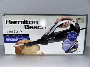 Hamilton Beach Sure Grip Electric Knife Model 74161 Stainless Steel Blades - Picture 1 of 6