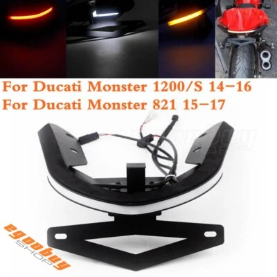 Motorcycle Fender Eliminator Tail LED Lamp For Ducati Monster 1200/S 2014-2016 — 第 1/4 张图片