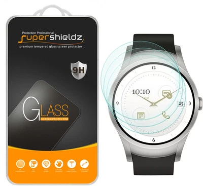 Протектор экрана 3X Supershieldz для Verizon Wear24 / Wear 24 закаленное стекло - Изображение 1 из 4