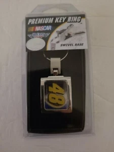 Jimmie Johnson #48 NASCAR/WinCraft Racing Premium Swivel Base Key Ring. NewW/Box - Picture 1 of 2