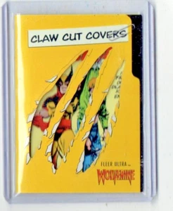 2022 Marvel Fleer Ultra Wolverine Claw Cut Covers Booklet /50 - Picture 1 of 1