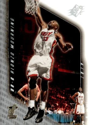 2000 SPx Alonzo Mourning #41 - Image 1 of 2