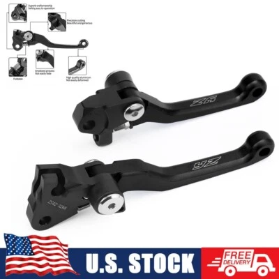Palancas de embrague de freno de pivote CNC para YAMAHA YZ 250 YZ 125 YZ 450 YZ450F YZ250X Foto 1 de 4