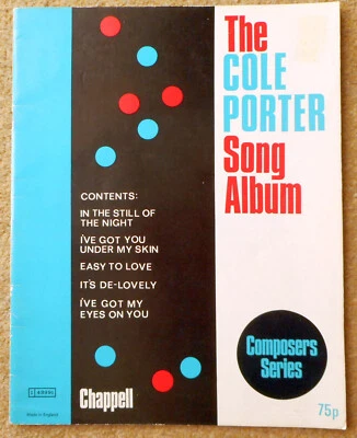 Cole Porter Song Album - 5 Songs P V & Ukulele 24pgs Chappell Composer Series - Image 1 of 4