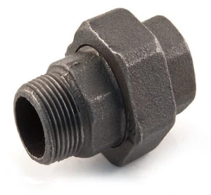 Temperguss gerade Union Stecker x Buchse - wählen Sie eine 1" bis 2" BSP - Bild 1 von 1