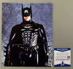 VAL KILMER Hand Signed 8'x10' Photo + Beckett COA Batman - Picture 1 of 3
