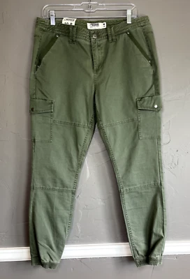Mountain Khakis Women's Calamity Cargo Size 10R Green Slim Fit Pants NWT - Image 1 of 4
